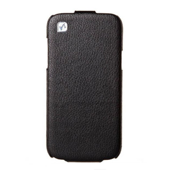 Чехол для Samsung i9190 Galaxy S4 Mini HOCO Duke flip leather case, black [HS-L066]