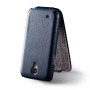 Чехол для Samsung i9190 Galaxy S4 Mini HOCO Duke flip leather case, deep blue [HS-L066]  - фото 5