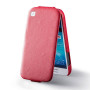 Чехол для Samsung i9190 Galaxy S4 Mini HOCO Duke flip leather case, red [HS-L066]  - фото 2