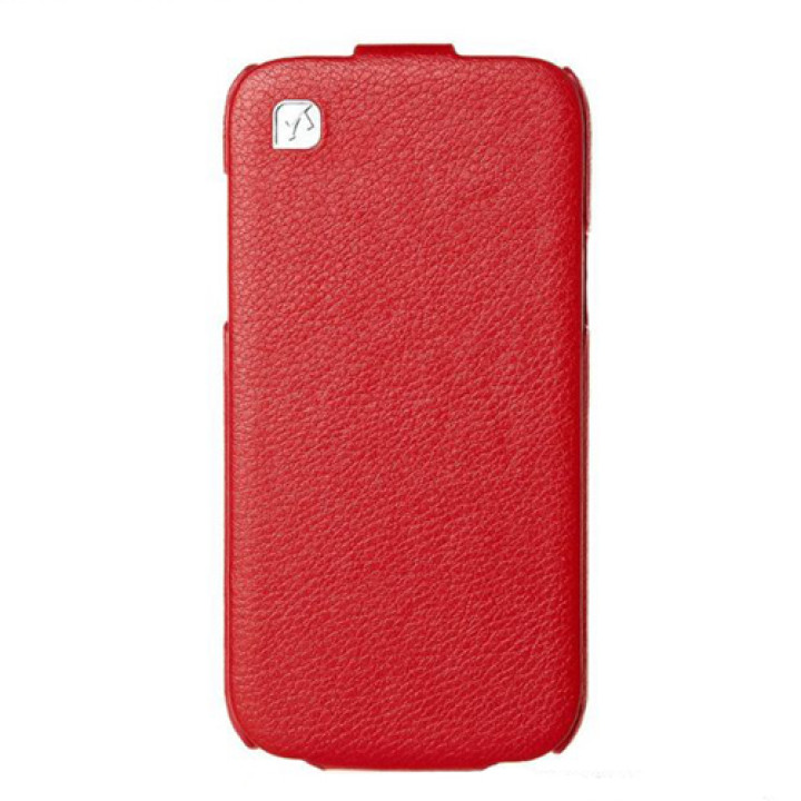 Чехол для Samsung i9190 Galaxy S4 Mini HOCO Duke flip leather case, red [HS-L066]