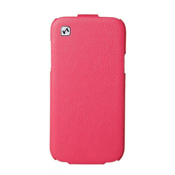 Чехол для Samsung i9190 Galaxy S4 Mini HOCO Duke flip leather case, rose red [HS-L066]