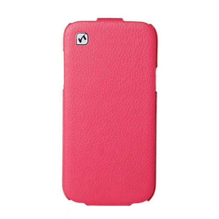Чехол для Samsung i9190 Galaxy S4 Mini HOCO Duke flip leather case, rose red [HS-L066]