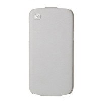 Чехол для Samsung i9190 Galaxy S4 Mini HOCO Duke flip leather case, white [HS-L066]