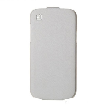 Чехол для Samsung i9190 Galaxy S4 Mini HOCO Duke flip leather case, white [HS-L066]