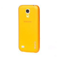 Чехол для Samsung i9190 Galaxy S4 Mini HOCO Ultrathin transparent cover case, orange [HS-P003]