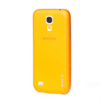 Чехол для Samsung i9190 Galaxy S4 Mini HOCO Ultrathin transparent cover case, orange [HS-P003]