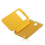 Чехол для Samsung i9190 Galaxy S4 Mini Momax Flip View case, yellow [FVSAS4MINIY]  - фото 6