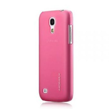 Чехол для Samsung i9190 Galaxy S4 Mini Momax Ultratough Transparent case, pink [CUSAS4MINITP1]