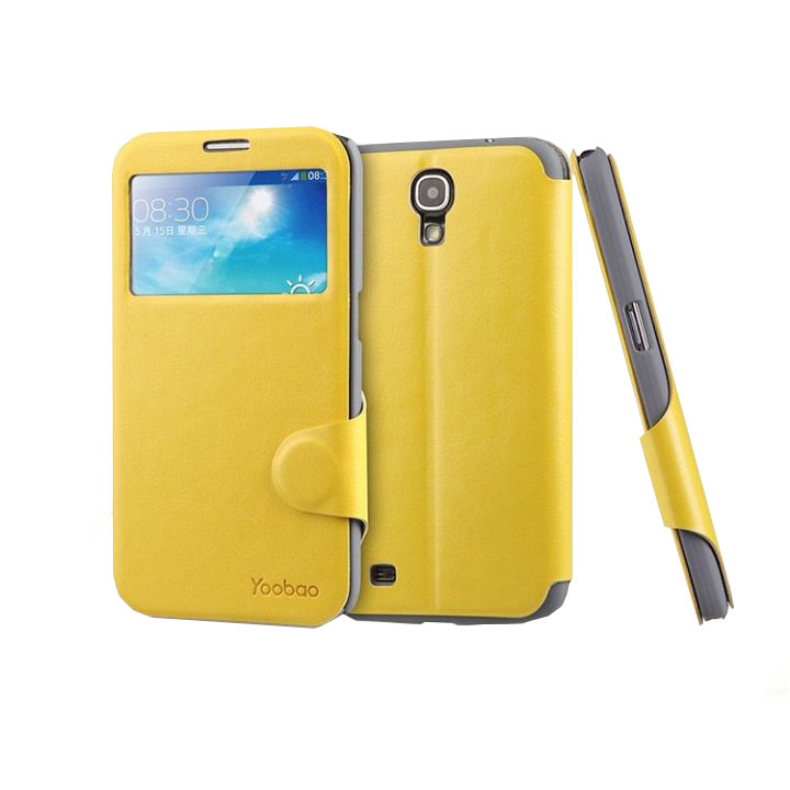 Чехол для Samsung i9200 Galaxy Mega 6,3 Yoobao Fashion leather case, yellow [LCSAMI9200-FYL]