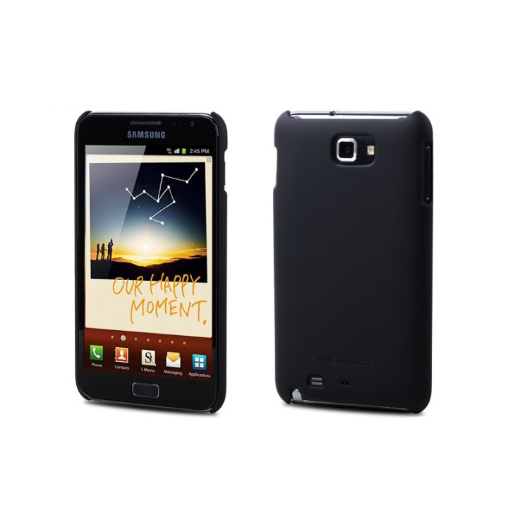 Чехол для Samsung i9220 Galaxy Note Momax Ultra Tough Slim case, black [CHUTSANOTEAD]