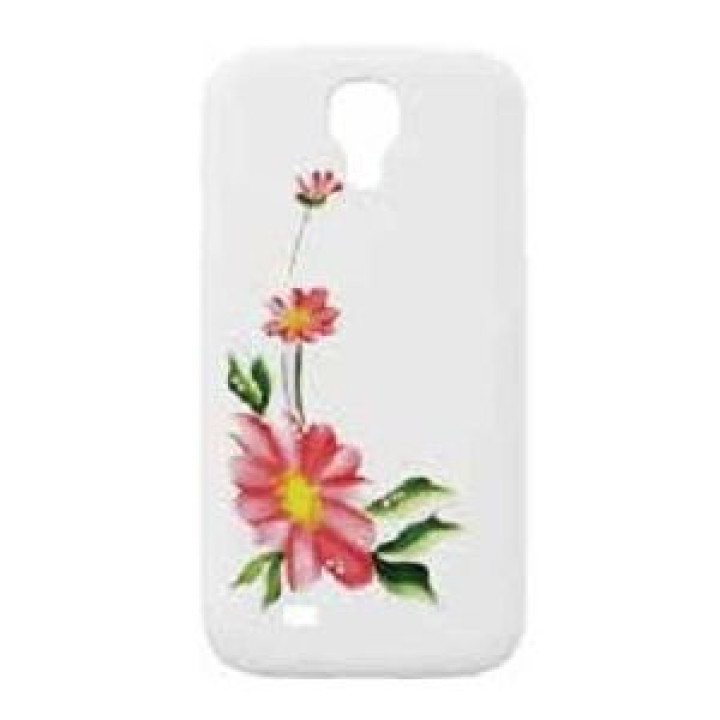 Чехол для Samsung i9500 Galaxy S IV iCover Hand Printing cover case, spring garden 5 [GS4-HP/W-SG05]
