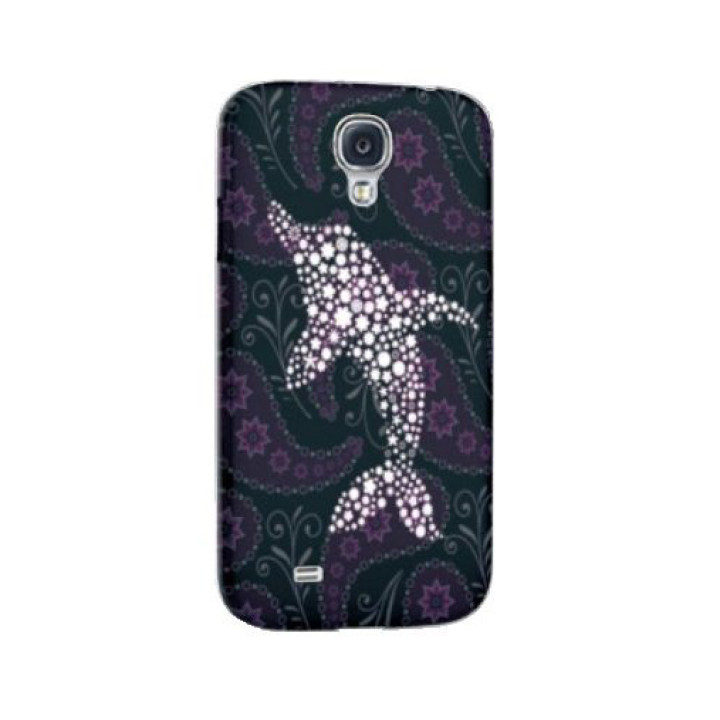 Чехол для Samsung i9500 Galaxy S IV iCover Oriental Animal cover case, dolphine [GS4-DEG-OA02]