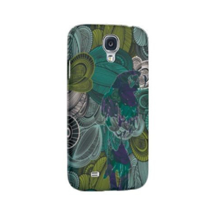 Чехол для Samsung i9500 Galaxy S IV iCover Oriental Animal cover case, parrot [GS4-DEG-OA03]