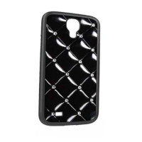 Чехол для Samsung i9500 Galaxy S IV iCover Quilting cover case, black [GS4-QT-BK]
