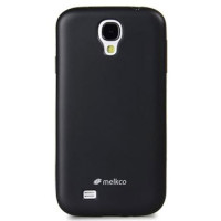 Чохол для Samsung i9500 Galaxy S4 Melkco Poly Jacket TPU cover, black [SSGY95TULT2BКМТ]