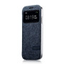 Чехол для Samsung i9500 Galaxy S4 Momax Flip View case, grey [FVSAS4A] 