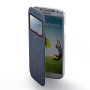 Чехол для Samsung i9500 Galaxy S4 Momax Flip View case, grey [FVSAS4A]  - фото 4