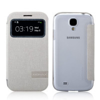 Чехол для Samsung i9500 Galaxy S4 Momax Flip View case, white [FVSAS4W]