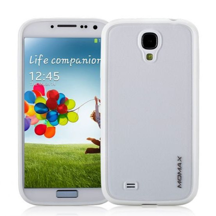 Чехол для Samsung i9500 Galaxy S4 Momax iCase Pro cover, white [CPSAS4W1W]