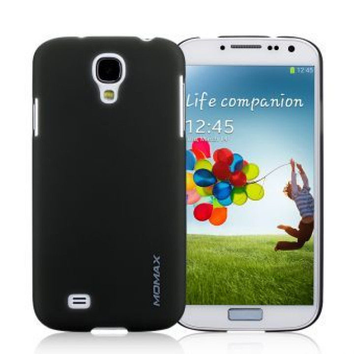 Чехол для Samsung i9500 Galaxy S4 Momax Ultratough Transparent case, black [CUSAS4TD1]