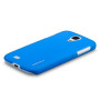 Чехол для Samsung i9500 Galaxy S4 Momax Ultratough Transparent case, blue [CUSAS4TB1] 