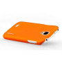 Чехол для Samsung i9500 Galaxy S4 Momax Ultratough Transparent case, orange [CUSAS4TO1]  - фото 2