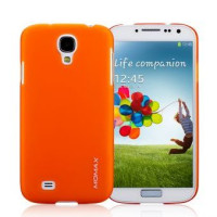 Чехол для Samsung i9500 Galaxy S4 Momax Ultratough Transparent case, orange [CUSAS4TO1]