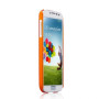 Чехол для Samsung i9500 Galaxy S4 Momax Ultratough Transparent case, orange [CUSAS4TO1]  - фото 3
