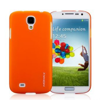 Чехол для Samsung i9500 Galaxy S4 Momax Ultratough Transparent case, orange [CUSAS4TO1]