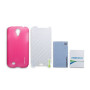 Чехол для Samsung i9500 Galaxy S4 Momax Ultratough Transparent case, pink [CUSAS4TP1]  - фото 6