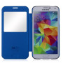 Чехол для Samsung i9600 Galaxy S5 Momax Flip View case, blue [FVSAS5B] 