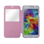 Чехол для Samsung i9600 Galaxy S5 Momax Flip View case, pink [FVSAS5P]  - фото 3