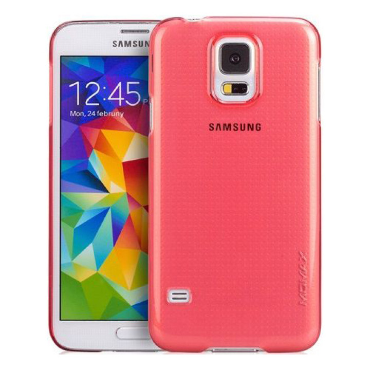 Чехол для Samsung i9600 Galaxy S5 Momax Ultratough Hard case, pink [CUSAS5P]