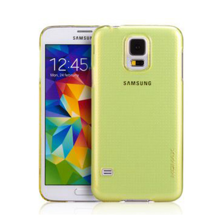 Чехол для Samsung i9600 Galaxy S5 Momax Ultratough Hard case, yellow [CUSAS5Y]