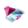 Чехол для Samsung N7100 Galaxy Note II Momax Smart case, pink [GCSDSANOTE2B11]  - фото 6