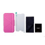 Чехол для Samsung N7100 Galaxy Note II Momax Smart case, pink [GCSDSANOTE2B11]  - фото 7