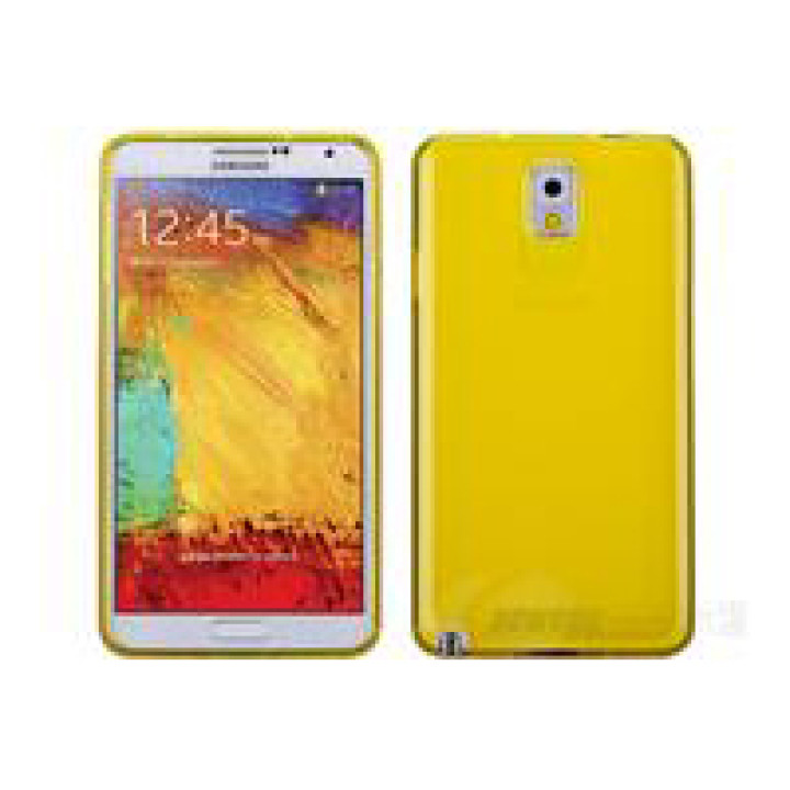 Чехол для Samsung N9000 Galaxy Note 3 Momax Transparent Ultra Thin cover case, yellow [CUSANOTE3Y]