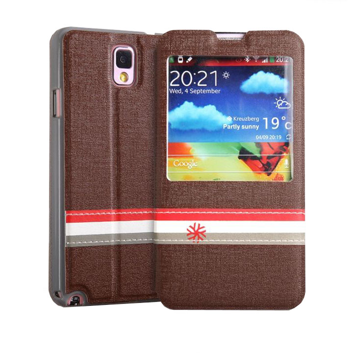 Чехол для Samsung N9000 Galaxy Note 3 Yoobao Fashion case, coffee [PCSAMN9000-FCF]
