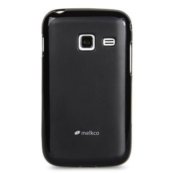 Чехол для Samsung S6102 Galaxy Y DuoS Melkco Poly Jacket TPU cover, black [SS6102TULT2BКМТ]