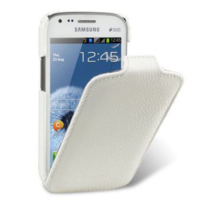 Чехол для Samsung S7562 Galaxy S DuoS Melkco Jacka leather case, white [SS7562LCJT1WELC]