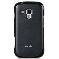 Чохол для Samsung S7562 Galaxy S DuoS Melkco Poly Jacket TPU cover, black [SS7562TULT2BКМТ]