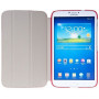 Чехол для Samsung T310 Galaxy Tab 3 8.0 HOCO Crystal folder protective case, rose red [HS-L060]  - фото 4