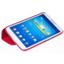 Чехол для Samsung T310 Galaxy Tab 3 8.0 HOCO Crystal folder protective case, rose red [HS-L060]  - фото 5
