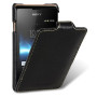 Чехол для Sony Xperia E Dual C1605 Melkco Jacka leather case, black [SEXPRELCJT1BKLC]  - фото 2
