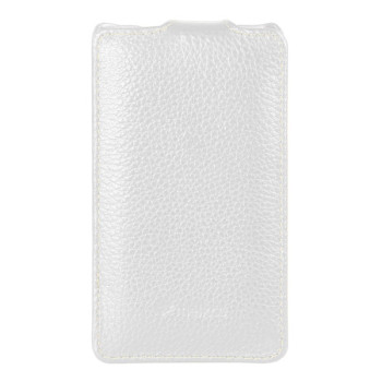 Чохол для Sony Xperia E Dual C1605 Melkco Jacka leather case, white [SEXPRELCJT1WELC]