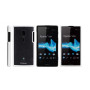 Чехол-накладка для Sony Xperia Ion LT28i Yoobao 2 in 1 Protect case, black [PCSONYLT28I-BK]  - фото 2
