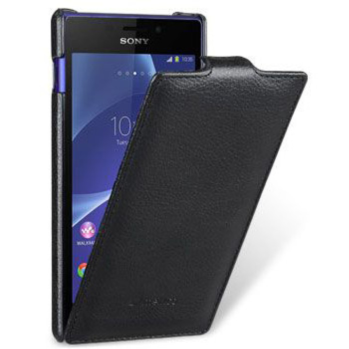 Чехол для Sony Xperia M2 Melkco Jacka leather case, black [SEMX2DLCJT1BKPULC]