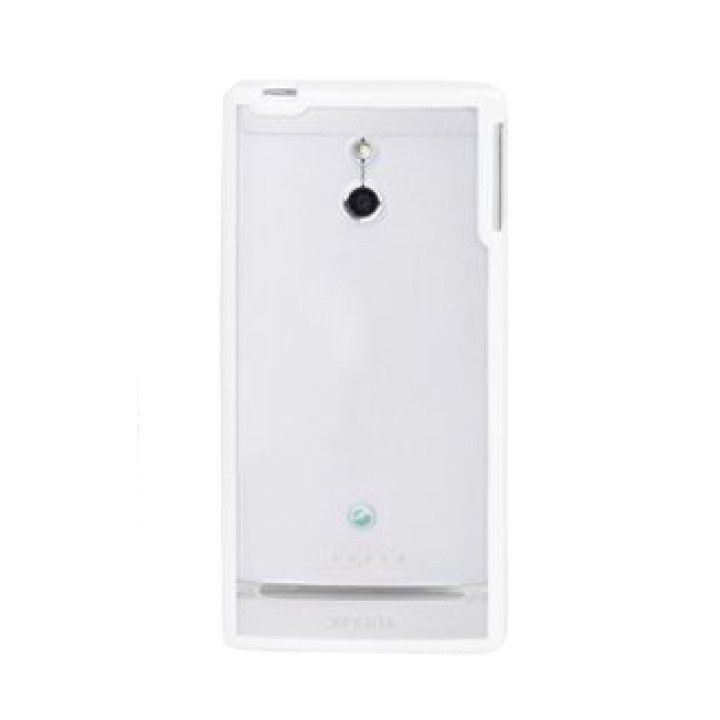 Чехол-накладка для Sony Xperia P LT22i Yoobao 2 in 1 Protect case, white [PCESLT22I-WT]