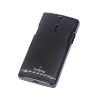 Чехол-накладка для Sony Xperia S LT26i Yoobao 2 in 1 Protect case, black [PCSELT26I-BK]