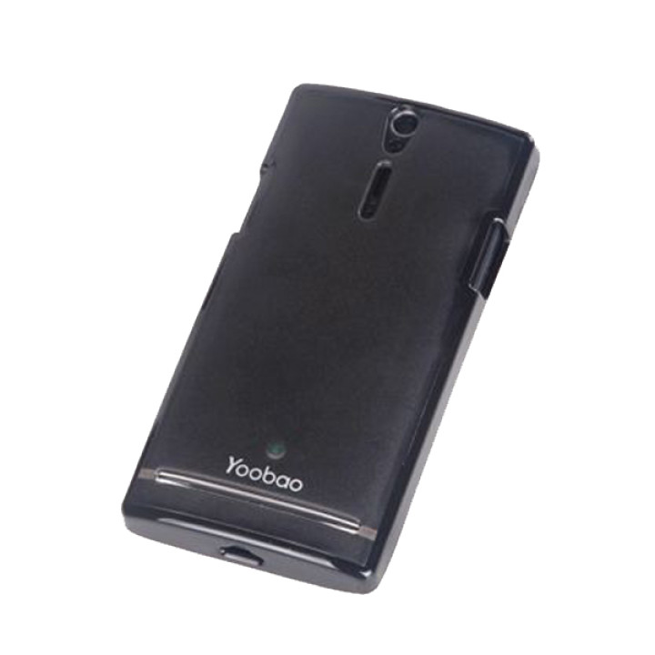Чехол-накладка для Sony Xperia S LT26i Yoobao 2 in 1 Protect case, black [PCSELT26I-BK]
